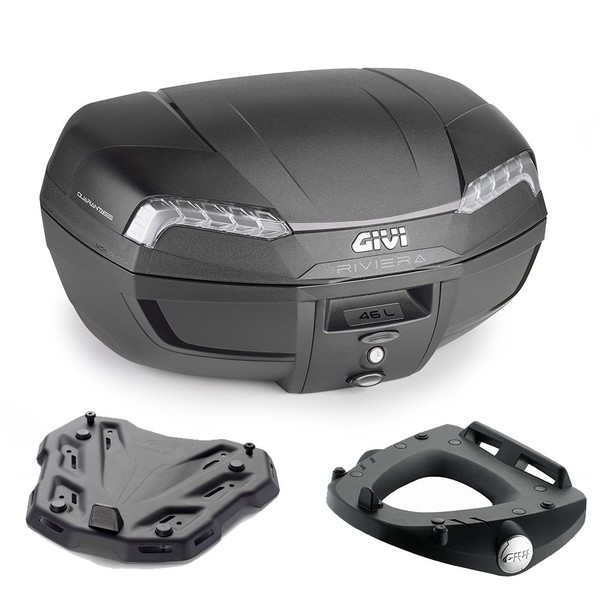 Givi E46NT Bauletto 46LT + Monolock Piastra FüR KTM 1290 Adventure R 2019-2020-image