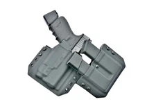 OWB Light Bearing Kydex Holster & Magazine Holder Combo | All Popular Gun Models