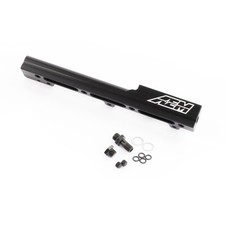 25-103BK AEM High Volume Fuel Rail. Black. Honda