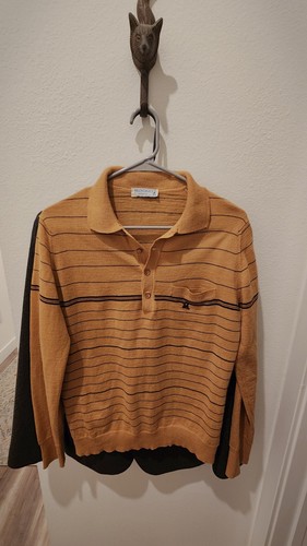 Montagut International Men's Striped Polo Shirt