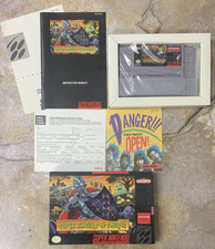 Super Ghouls N Ghosts CIB Complete In Box Near Mint - Super Nintendo System SNES