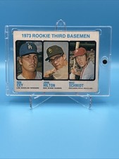 1973 Topps - High Number Mike Schmidt, Ron Cey, John Hilton #615 (RC)