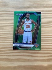2024-25 Panini Prizm - Mikal Bridges #15 Green Prizm New York Knicks