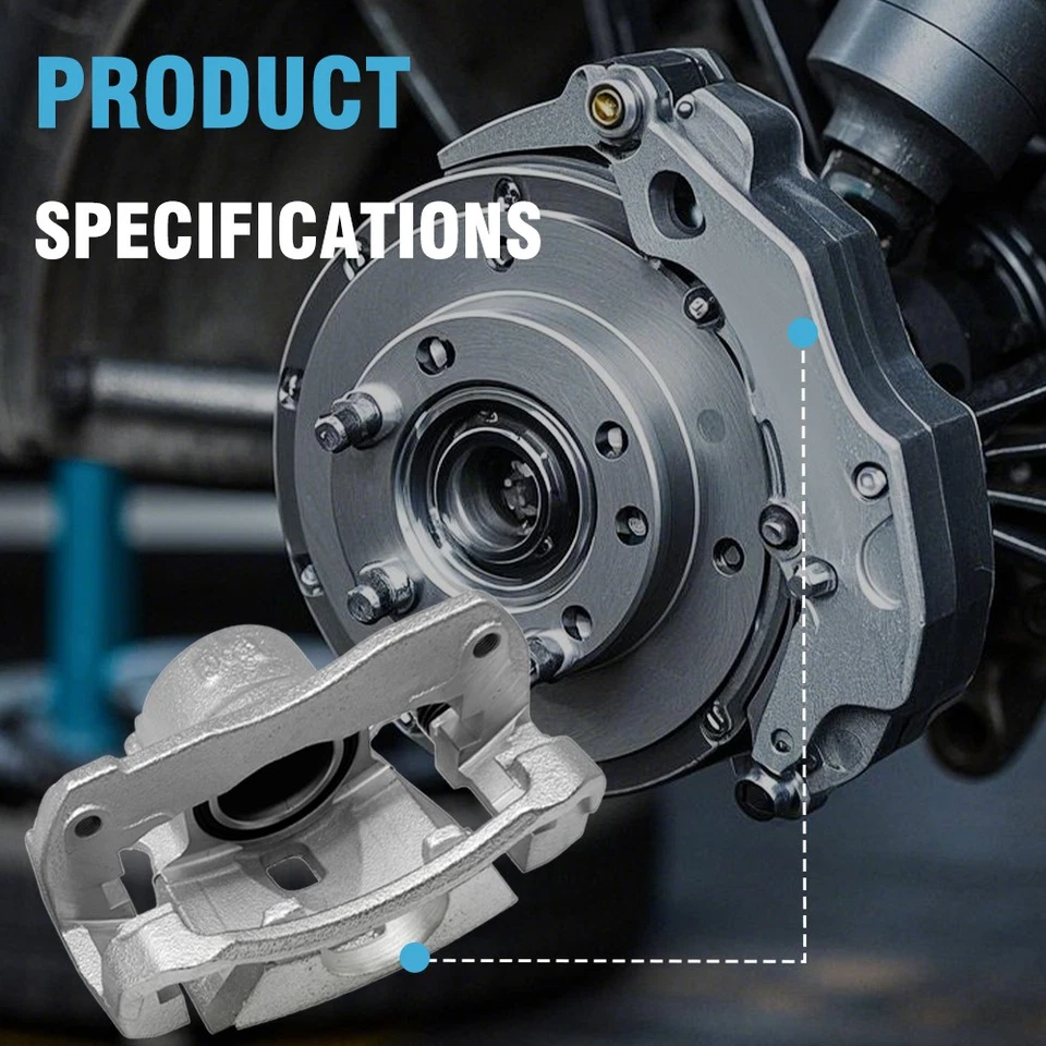 For 2008-2014 Acura TSX Honda Accord Rear Left Right Calipers Brackets Brand New — 第 2/4 张图片