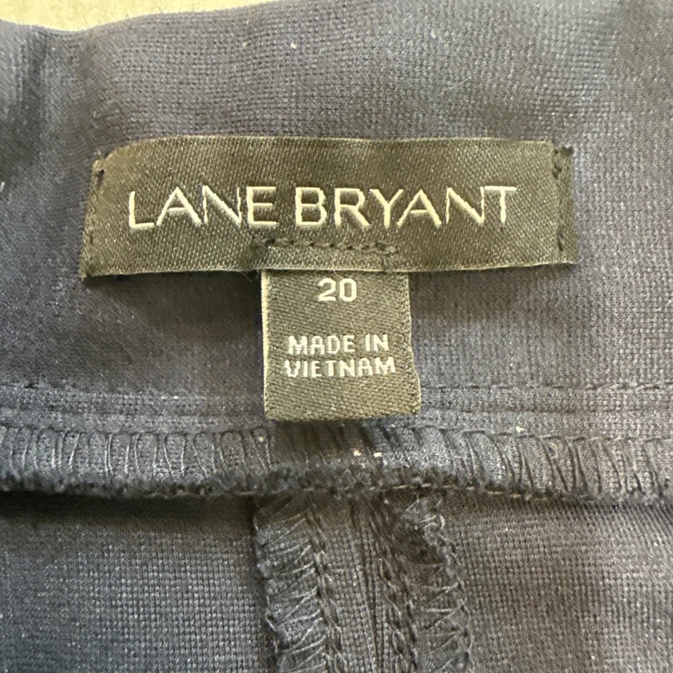 Chaqueta Lane Bryant Azul Marino Estilo Militar Para Mujer Talla 20 Plateada Botón Frontal Foto 2 de 4