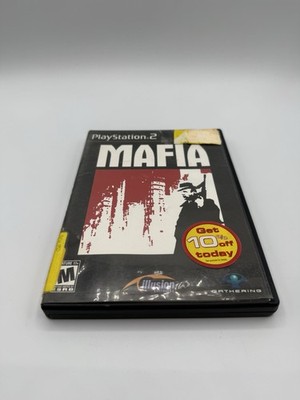 PS2 MAFIA Video Game Complete CIB with Manual, Poster/Map - Tested