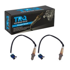 TRQ 2 Piece Set O2 Oxygen Sensor Downstream Compatible with 2012-17 Chevrolet...