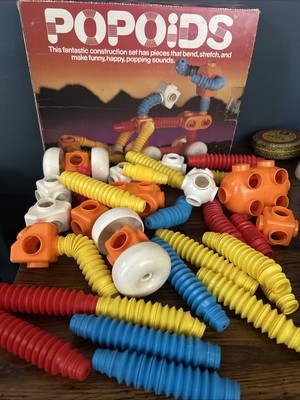 Vintage 1983 Tomy - Popoids: Cosmic Cars 5202 w/ Original Box 1980 s