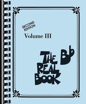 The Real Book Volume 3 2nd Edition for Bb Trumpet Clarinet Fake Jazz Sheet Music