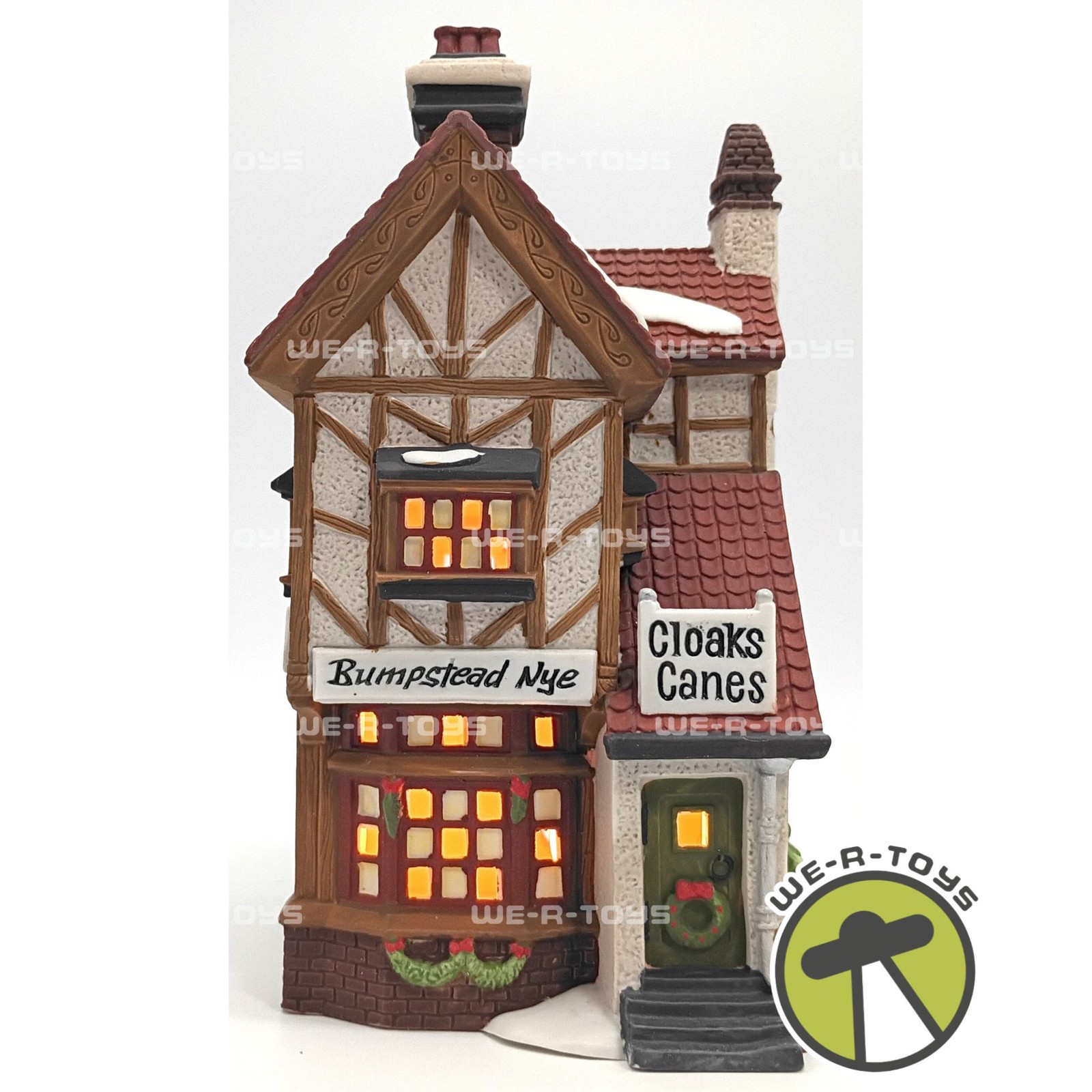 Department 56 Bumpstead Nye Cloaks & Canes Lighted Dickens Village Series 58085