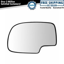 Mirror Glass Backing Plate Power For Chevy Gmc Silverado Sierra Pickup Truck