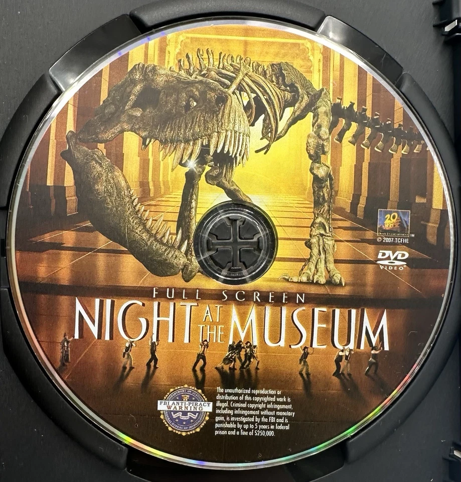 Night At The Museum DVD Widescreen Ben Stiller Robin Williams Dick Van Dyke 2007 - Image 3 of 3
