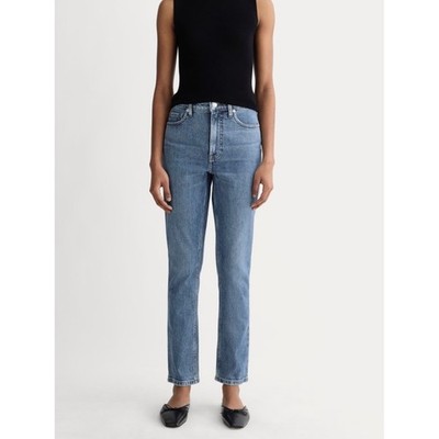 Everlane Blue Denim The Cheeky Jean Everyday casual staple capsule basic 27 Reg