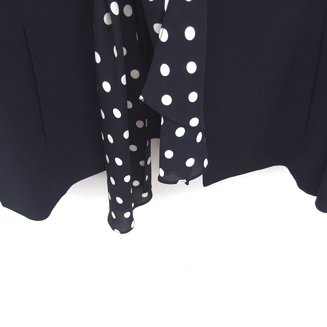 ZARA BASIC Jacket Bowtie Outerwear Shoulder Pad P… - image 5