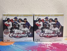 2x Lot Of 2020 Topps Chrome Update Series MLB Baseball Factory Sealed Mega Boxes