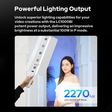Godox LC1000Bi Handheld Light Stick 100W LED Video Light Wand 2500K-8500K PKFZ