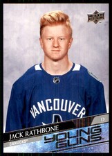 2020-21 Upper Deck YG Jack Rathbone RC #717