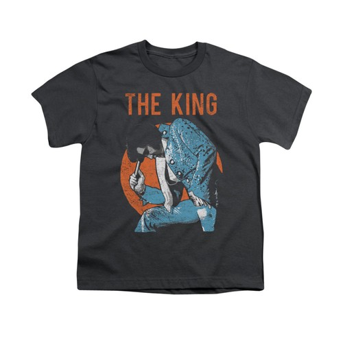 ELVIS PRESLEY MIC IN HAND Kids Boys Girls Licensed Graphic Tee Shirt SM-XL