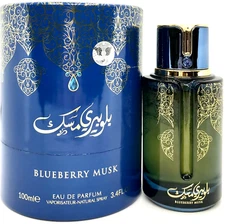 ARABIYAT PRESTIGE BLUEBERRY MUSK EAU DE PARFUM SPRAY UNISEX 3.4 Oz / 100 ml