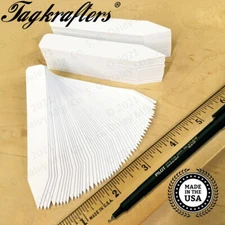 PREMIUM 4" X 5/8" Pot Stakes Plant Labels Nursery Tags with Marker USA MADE