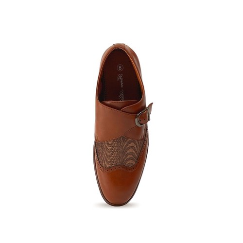 Ferro Aldo ALFRED Men's Classic Slip-on Monk Straps Shoes - Picture 6 of 15