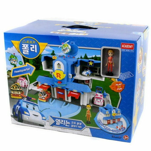 Robocar Poli Rescue Team Gold Edition - Édition Limitée 10ème Anniversaire - Diecast
