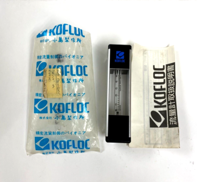 KOFLOC FLOW METER RK-1450 490 KPA FOR 10MINS 158 DEGREES MAX MADE 