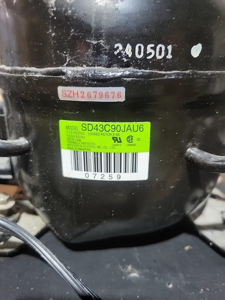Compresor refrigerador OEM, SD43C90JAU6 Foto 2 de 4