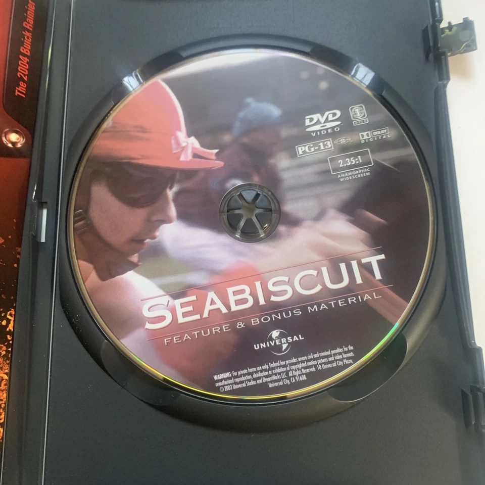 Seabiscuit (Widescreen Edition) - DVD - VERY GOOD ADD TO CART 2 GET 2 FREE! - Image 4 of 4