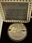 ROYAL CANADIAN MINT  SILVER DOLLAR  - 400th ANNIVERSARY JOHN DAVIS EXPLORATION