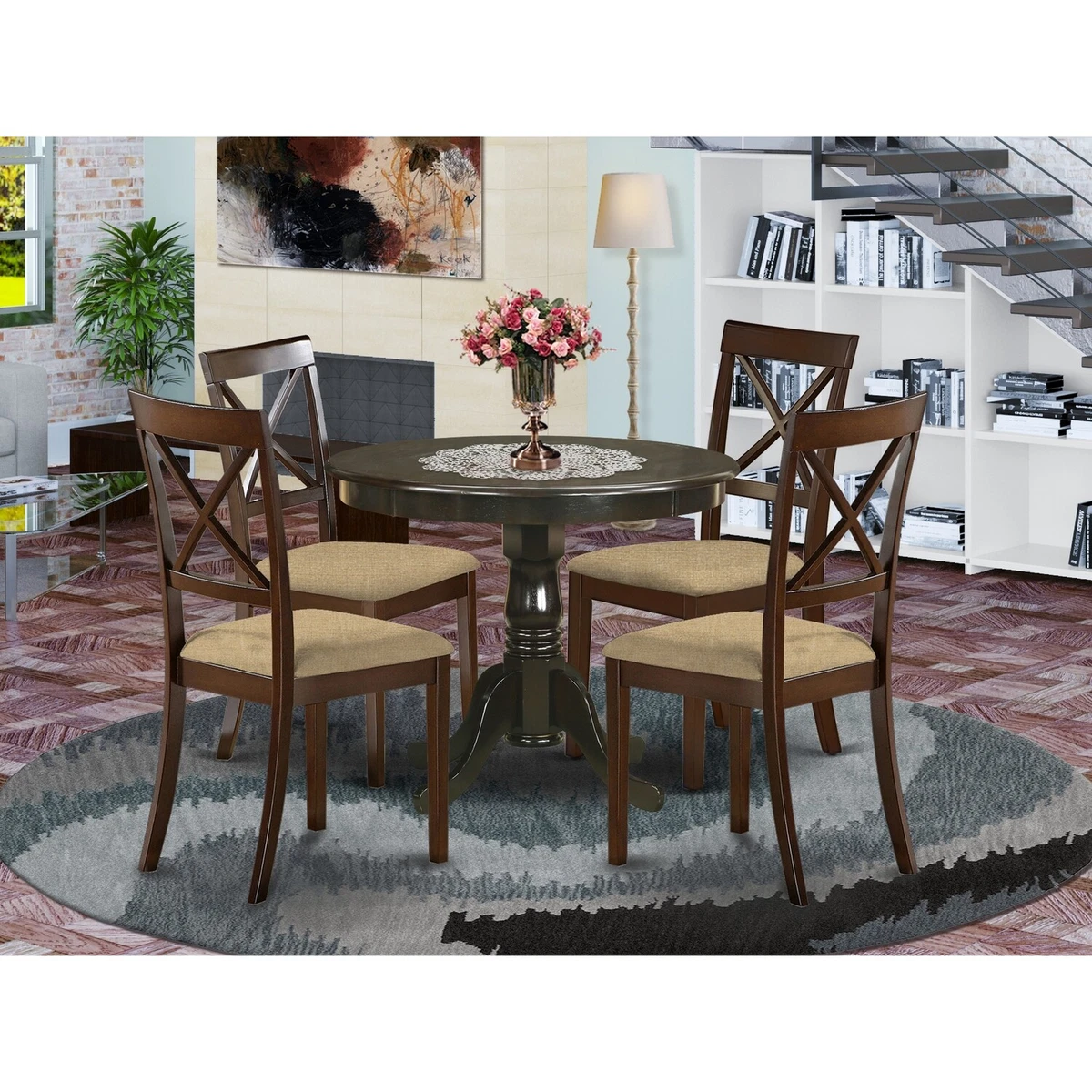 Kitchen Dining Set Kitchen Table And 4 Chairs For Dining Room eBay