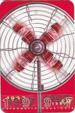 CALENDARIO BOLSILLO COCA-COLA 1997 PORTUGAL