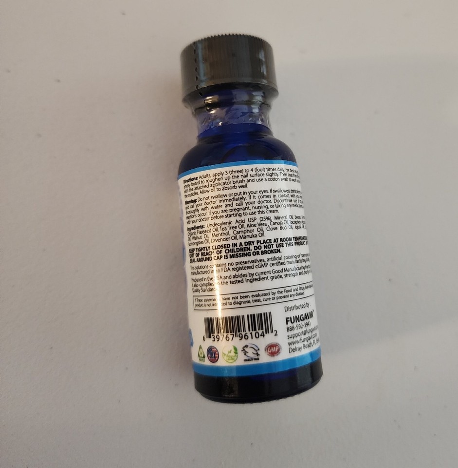 15mL Fungavir Maximum All Natural Formula eBay