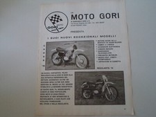 advertising Pubblicità 1973 MOTO GORI 125 CROSS/REGOLARITA' '74