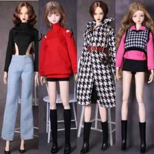 2025 new clothing set / winter wear sweater dress top pant coat suit / doll
