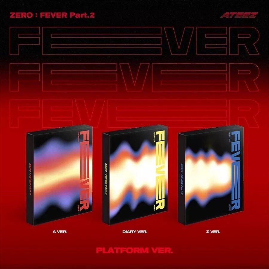 ATEEZ アチズ アルバム FEVER PART2 新品未開封 ATEEZ Zero : Fever Part.2 [Random ver.] (6th Mini Album) [Pre
