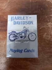 2001 Harley Davidson Playing Cards SPRINGER SOFTAIL New In Sealed Box