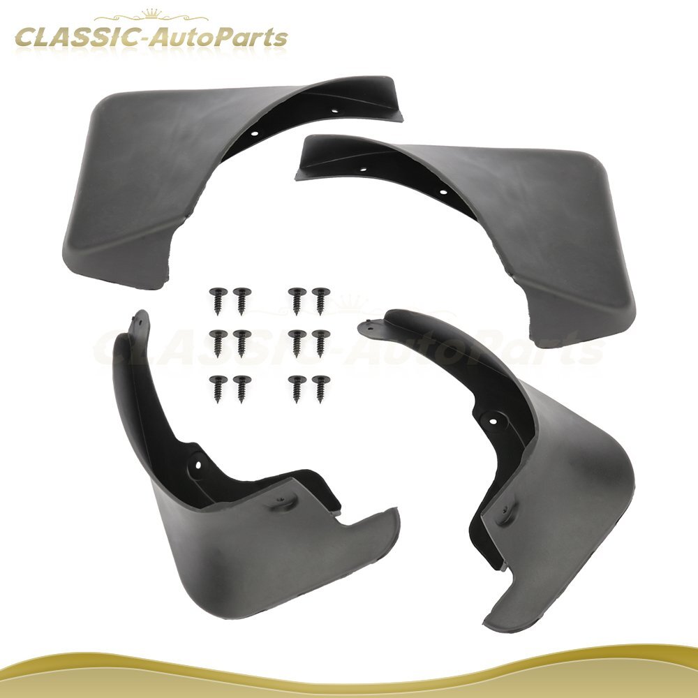 Mud Flaps Splash Guards Mudguards Kits For Toyota Yaris 2005-2011 Hatch Vitz-image