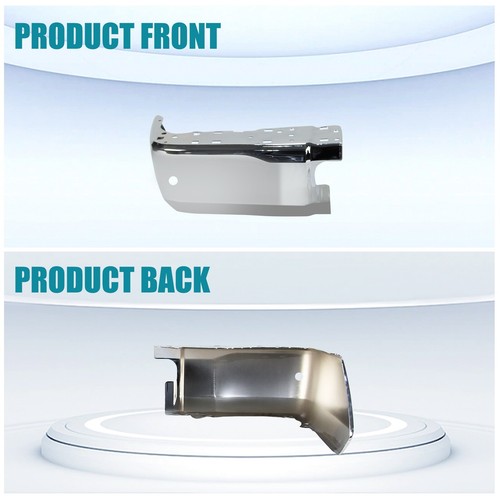 Left Rear Bumper End Cap Extension W/Parking Sensor Hole for 14-21 Toyota Tundra - Picture 6 of 11