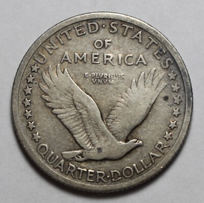 最終値下げ！アメリカ　リバティー　 1917 Type 1 Standing Liberty Quarter PH455 | eBay