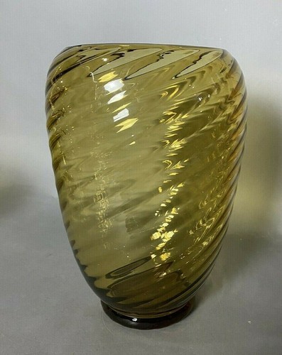 VINTAGE ANTIQUE STEUBEN ART GLASS 10" VASE - Picture 3 of 6