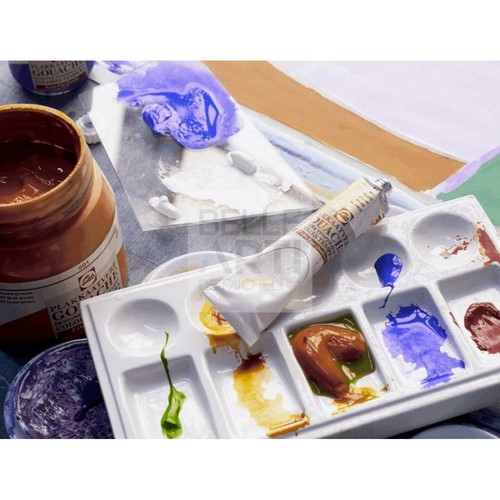 TEMPERA EXTRA FINE GOUACHE DA 20ml 803 ORO SCURO - Picture 3 of 3
