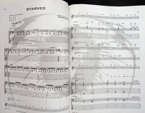 DethKlock Metalocalypse Death Album III Guitar Tab Sheet Music Song Book - Picture 5 of 7