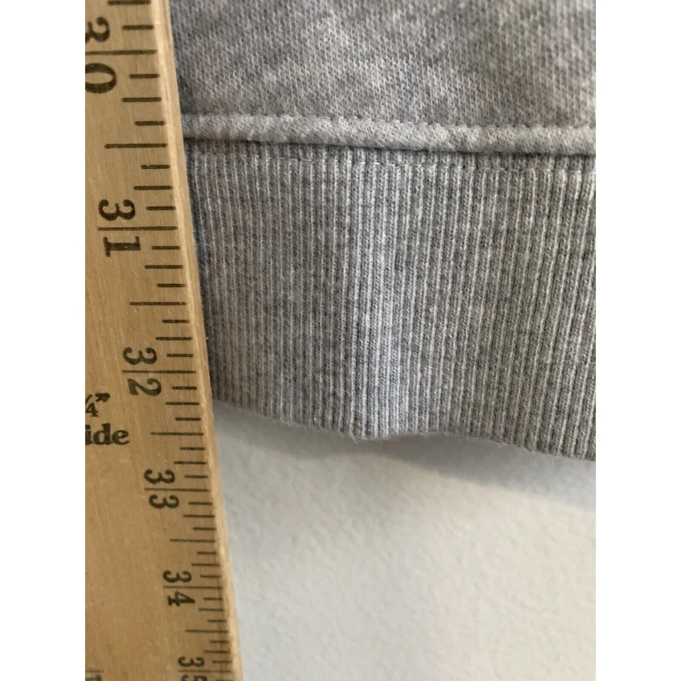 Tommy Hilfiger Mujer Y2K Logo Camisa Mini Vestido Talla Pequeña Gris Jaspeado Años 90 Foto 3 de 4