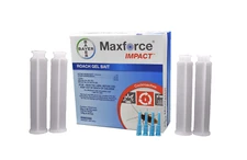Maxforce Impact Roach Gel by Envu 4 x 30g Tubes, 4 Tips and  4 Plungers,