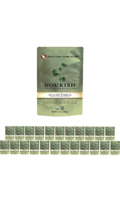 Functional Formularies Nourish Organic Whole Foods Meal Replacement - 24 pouches