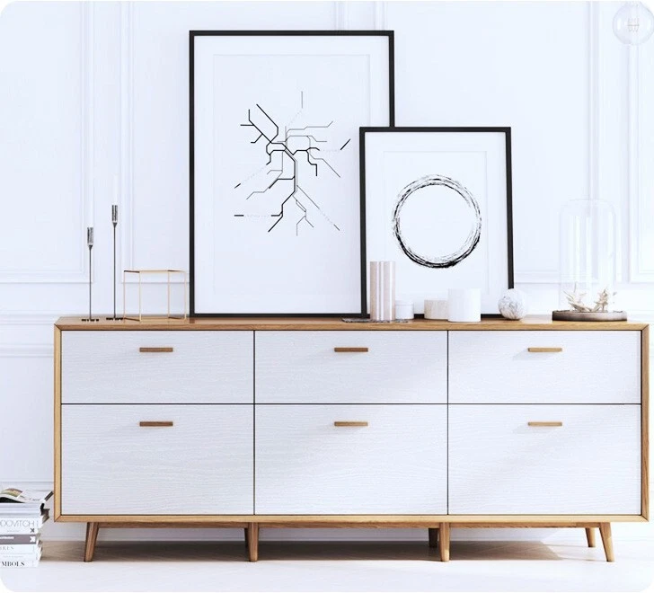 White Wood Grain Self Adhesive Film Contact Paper Wood Peel and Stick Wallpaper - Image 4 of 4