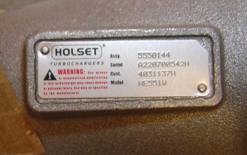 New in Box HOLSET 5550144, HE551W Turbocharger Volvo, Penta | eBay