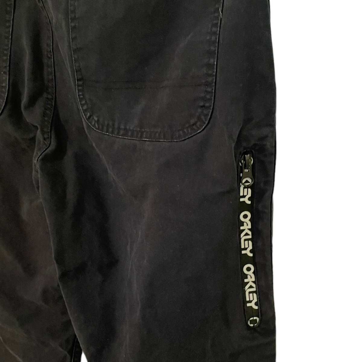 Oakley Men's Custom Fit Icon Worker Pants Black Style 422453 Size