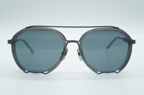 NEW THOM BROWNE TBS810-56-03 GREY BLACK AUTHENTIC SUNGLASSES FRAME RX 56-18 - Picture 3 of 5